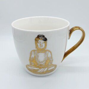 Cambridge Limited Edition Gold Meditating Buddha Coffee Tea Mug